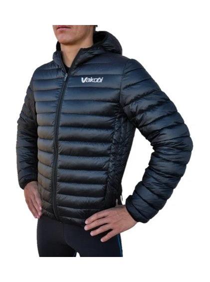 VAIKOBI HOODED DOWN JACKET- 600 FILL POWER-BLACK - DISCONTINUED STYLE