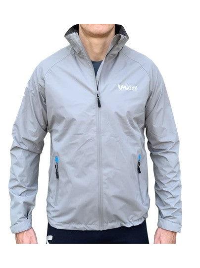 VAIKOBI VDRY LIGHTWEIGHT FULL ZIP JACKET- GREY