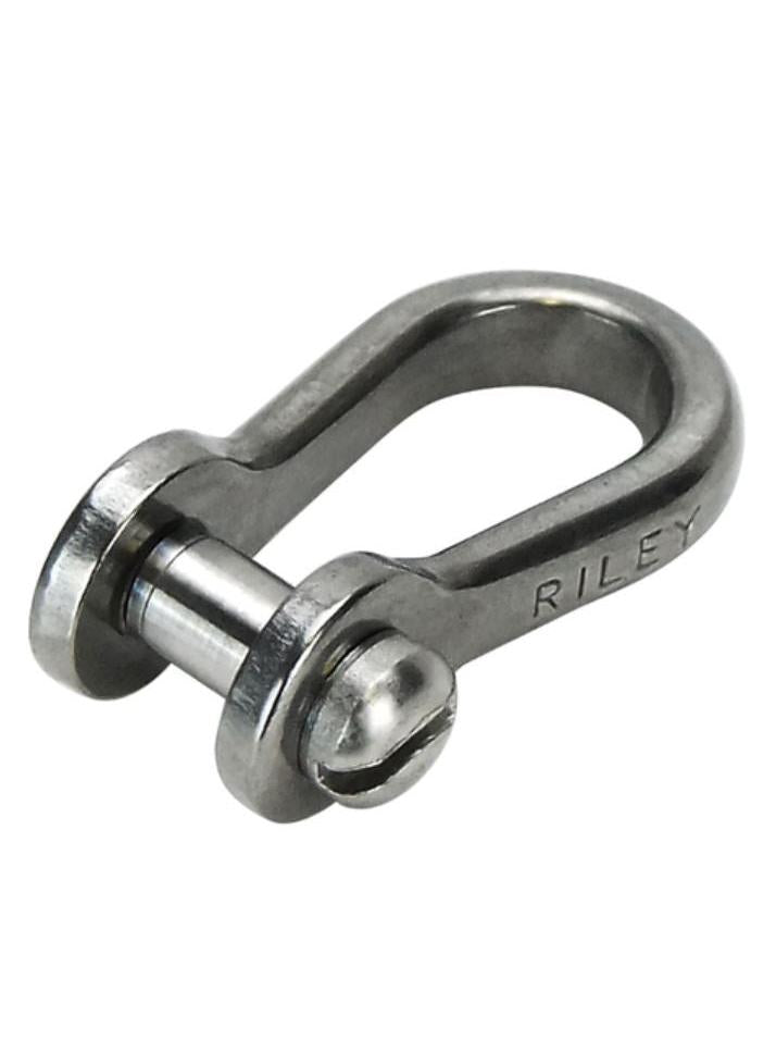 RILEY SHACKLE NARROW "D" 4.7 SLOTTED HEAD PIN