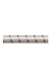 FSE ROBLINE SHOCK CORD WHITE/RED FLECK 3MM - SOLD PER METRE