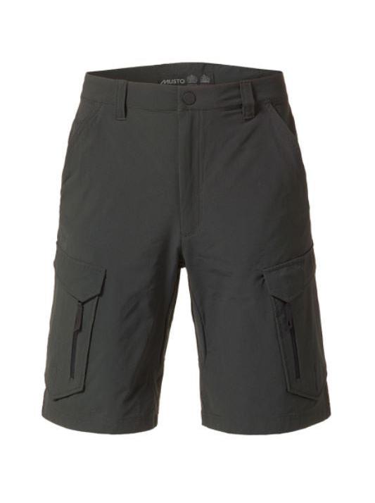 MUSTO ESSENTIAL EVO FAST DRI SHORT - CARBON - DISCONTINUED STYLE - SIZE 30 LAST PAIR