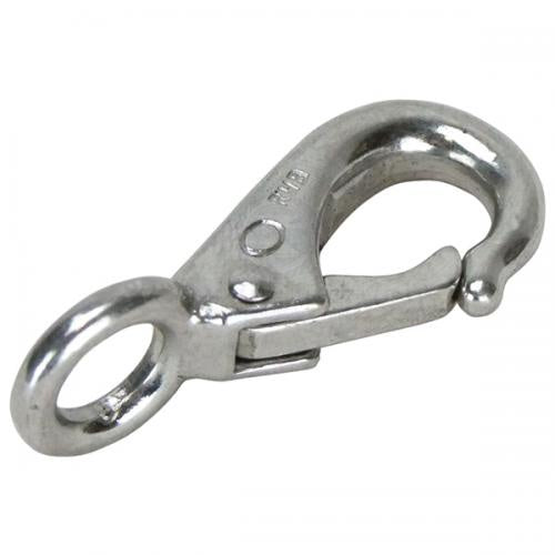 Fixed Snap Hook 316 STAINLESS STEEL - 72.8mm