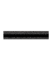 ROBLINE BLACK SHOCK CORD 6 MM - SOLD PER METRE