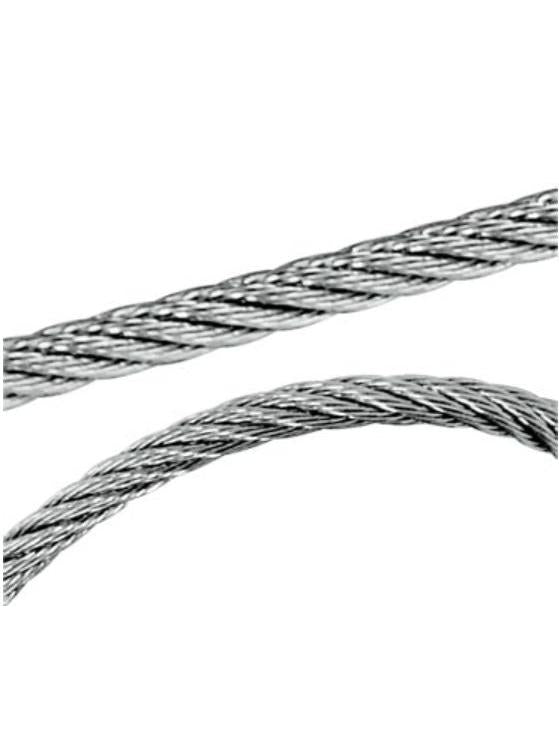 RONSTAN 1X19 WIRE ROPE 3.0MM - 316 STAINLESS STEEL - SOLD PER METRE