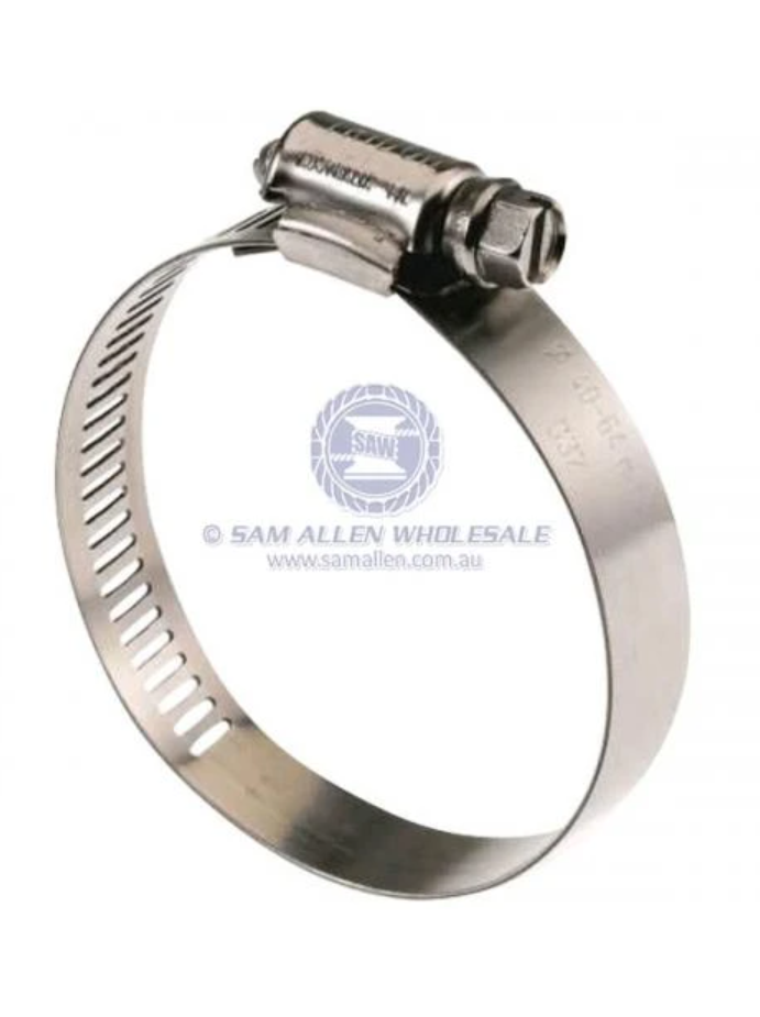 HOSE CLAMP 21 - 38 MM - STAINLESS STEEL