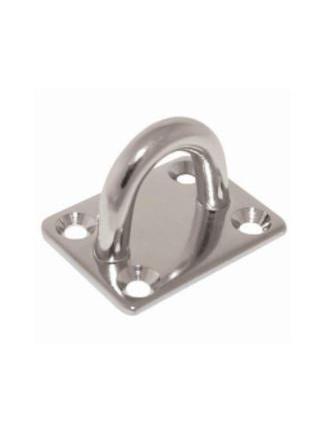 STAINLESS STEEL EYE PLATE 6 X 40MM