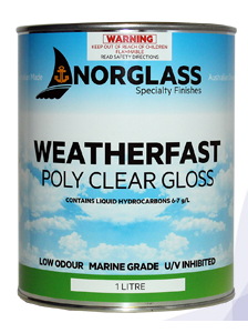 8080 WEATHERFAST GLOSS BLACK 4litre - SOLD IN STORE ONLY
