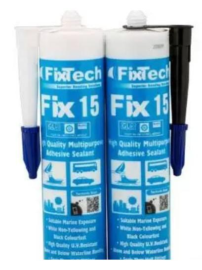 FIX15 WHITE 290ML - MULTIPURPOSE ADHESIVE SEALANT