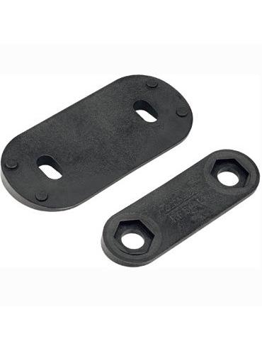 RONSTAN WEDGE KIT - SUITS MEDIUM C-CLEAT AND T-CLEAT - BLACK