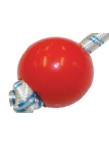 RED PARREL BEAD - UP TO 5MM