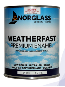 8002 WEATHERFAST GLOSS WHITE 500ml *SOLD IN STORE ONLY