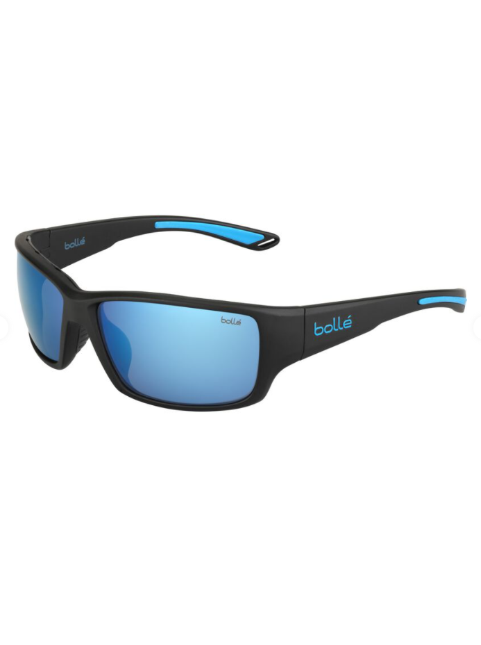 BOLLE KAYMAN BLACK BLUE MATTE - OFFSHORE BLUE POLARISED