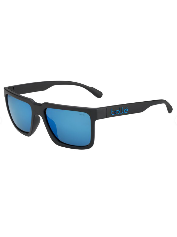 BOLLE FRANK BLACK MATTE - OFFSHORE BLUE POLARIZED