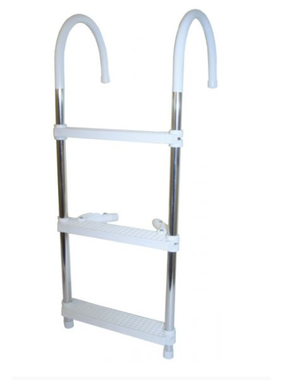 ALLOY LADDER WITH 3 STEPS