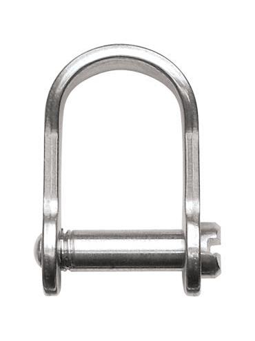 RONSTAN LIGHTWEIGHT SHACKLE - SLOTTED PIN 3/16"