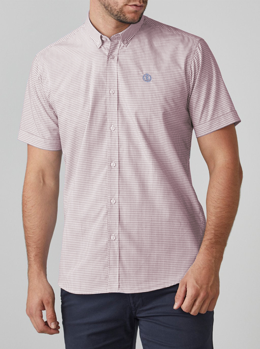 Ragnall Gingham Regular Shirt SS - WRS - DISCONTINUED STYLE