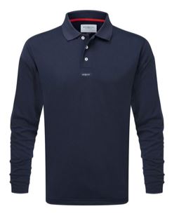 Henri Lloyd Fast Dri Polo Long Sleeve - NAVY - ONLY SIZE   XSMALL  LEFT - DISCONTINUED STYLE - LAST STOCK