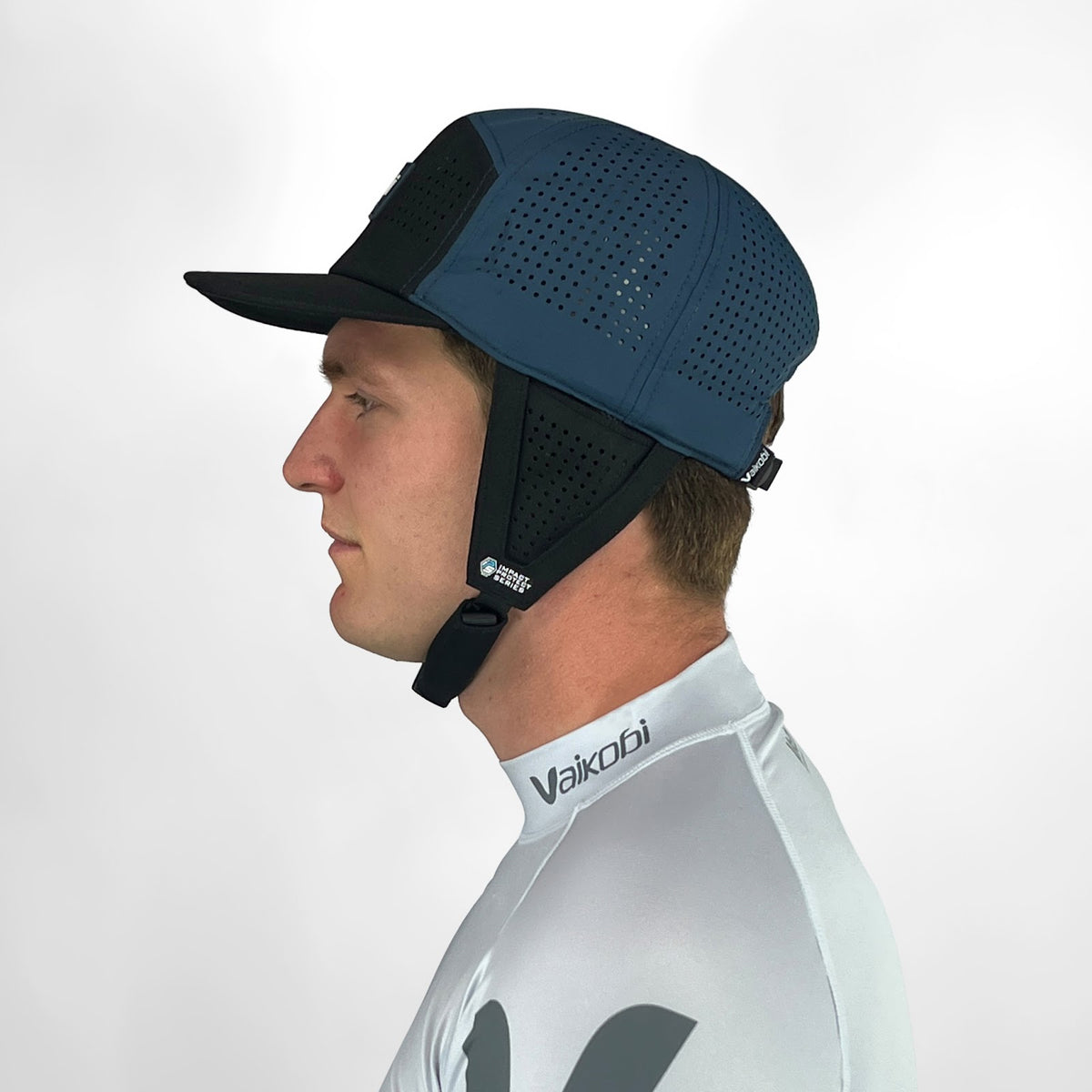 Vaikobi Surf Bump Hat Gen II – Ocean Blue – left side