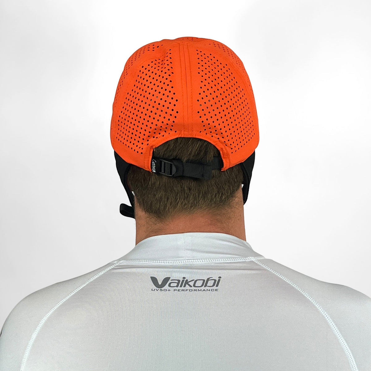 Vaikobi Surf Bump Hat Gen II – Orange – back view