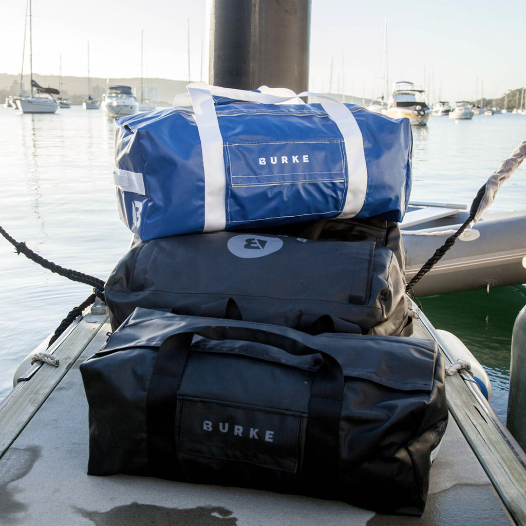 Large Burke Yachtsman's Bag - Black