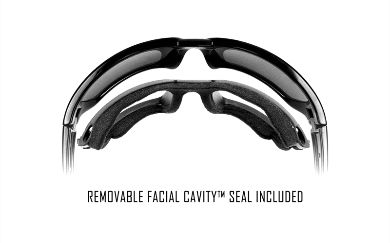 WILEY X WAVE | POLARISED BLUE W/ GLOSS BLACK FRAME
