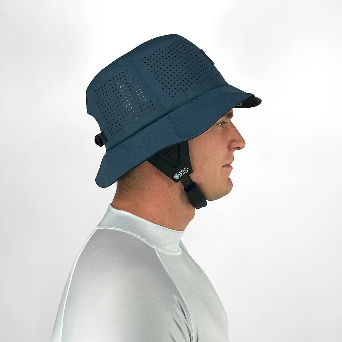 Vaikobi Bucket Bump Hat Gen II – Ocean Blue – right side