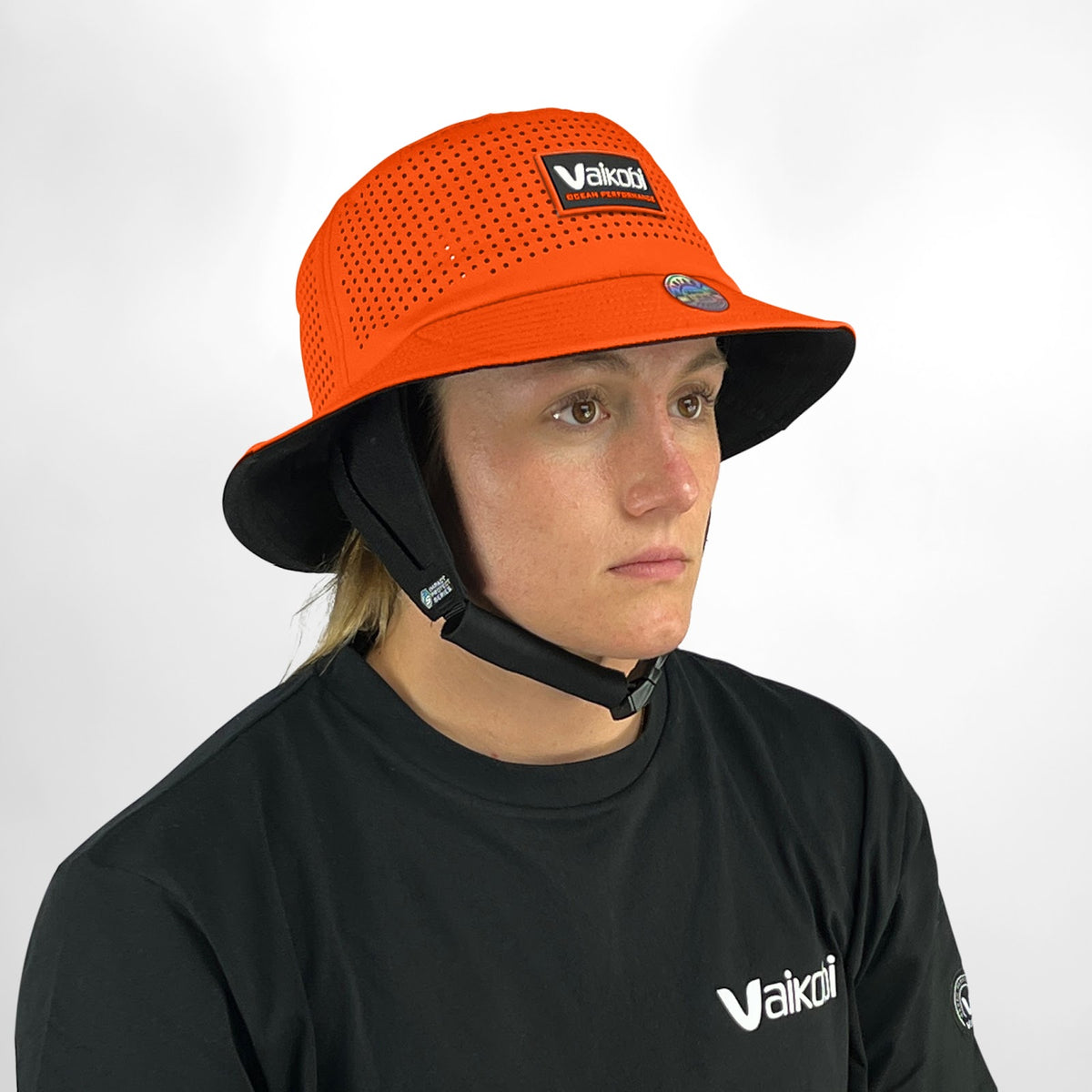 Vaikobi Bucket Bump Hat Gen II – Orange – worn