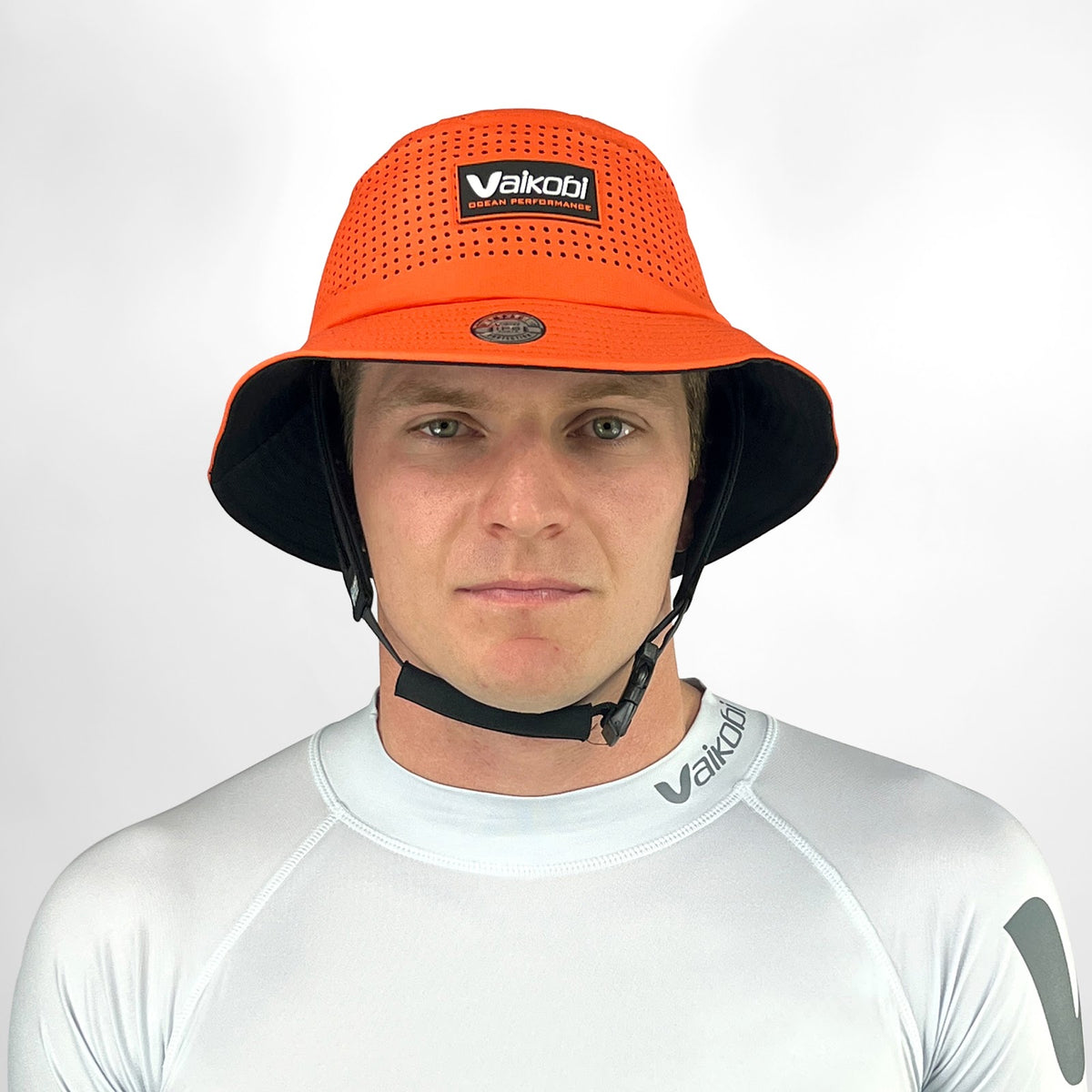 Vaikobi Bucket Bump Hat Gen II – Orange – front view