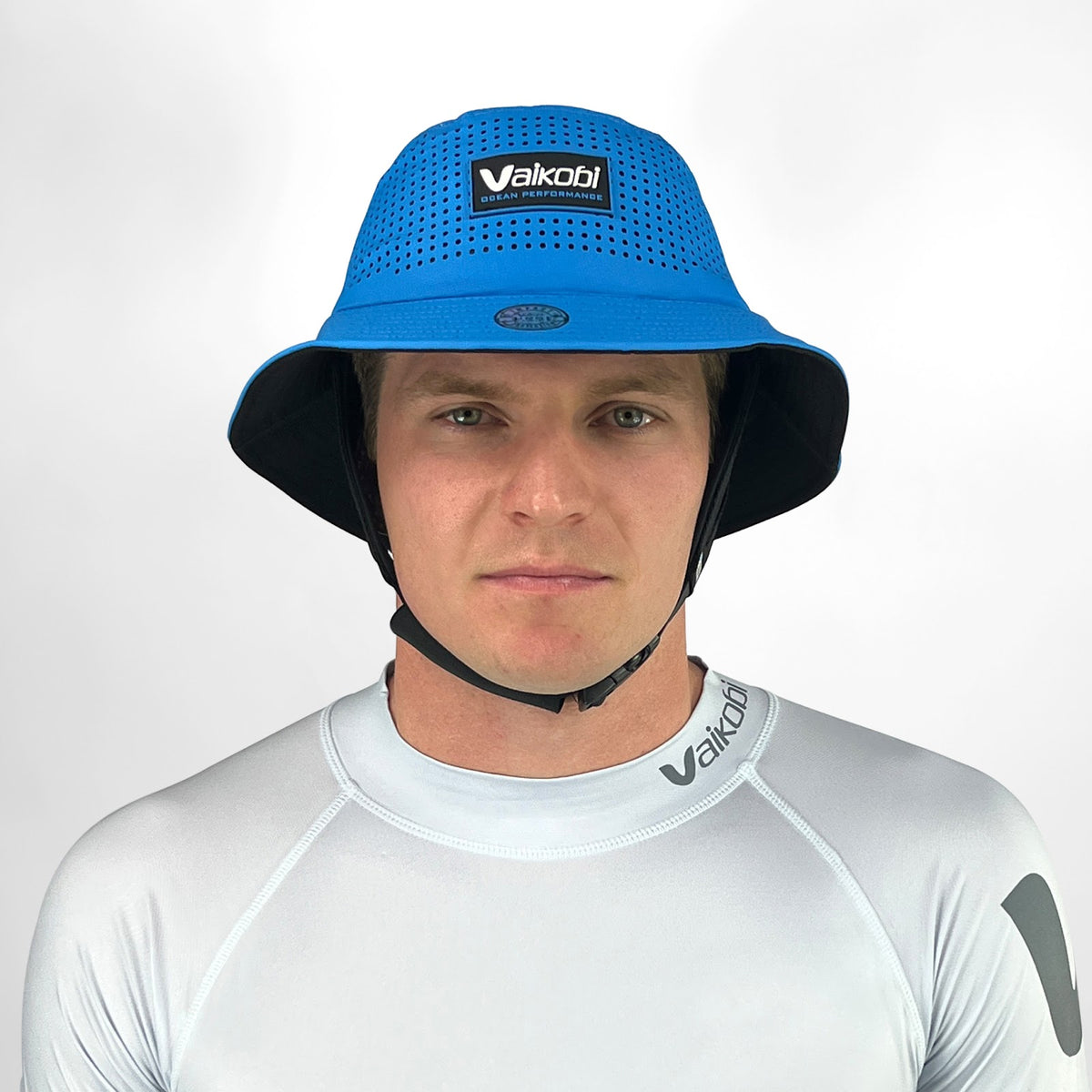 Vaikobi Bucket Bump Hat Gen II – Cyan – front view