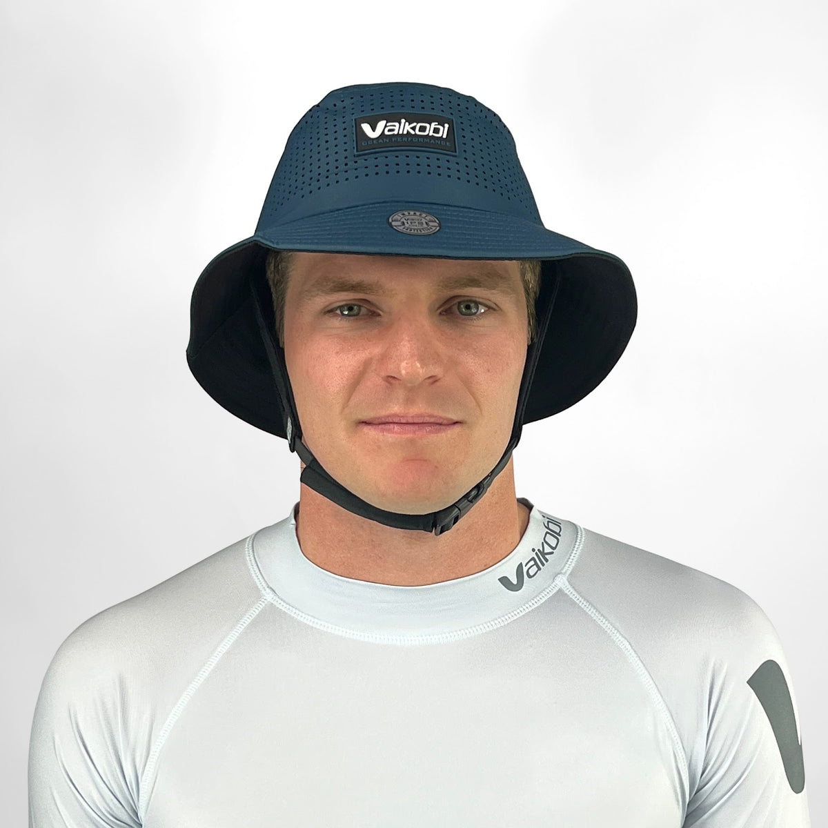 Vaikobi Bucket Bump Hat Gen II – Ocean Blue – front view