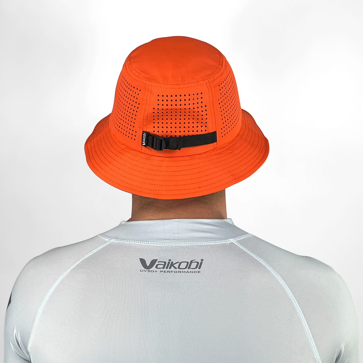 Vaikobi Bucket Bump Hat Gen II – Orange – back view