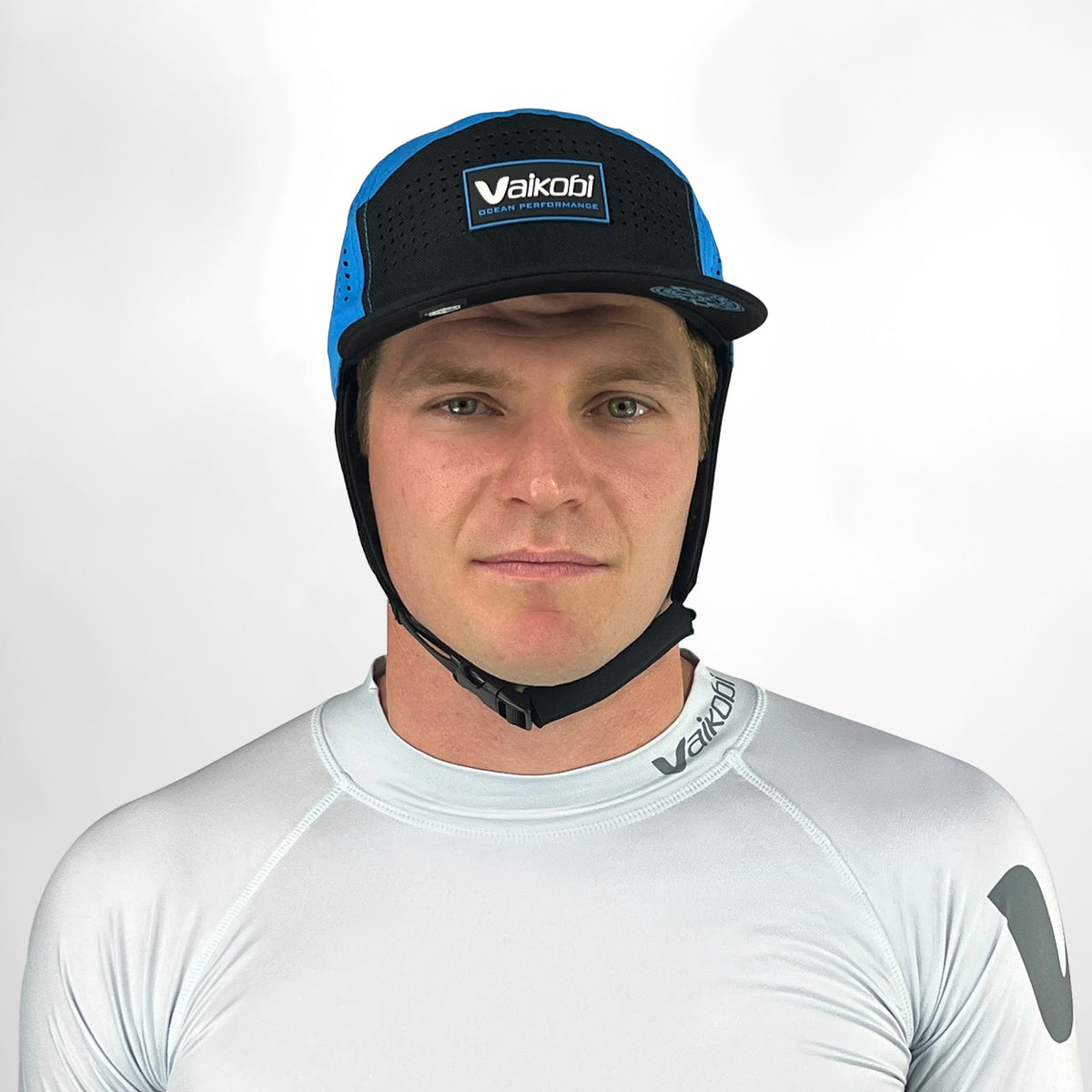 Vaikobi Surf Bump Hat Gen II – Cyan – front view