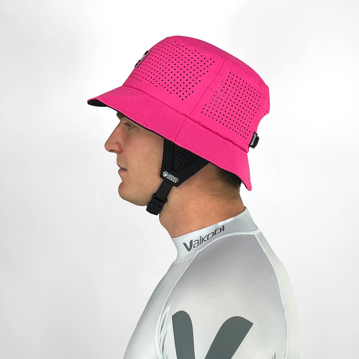 Vaikobi Bucket Bump Hat Gen II – Pink – left side