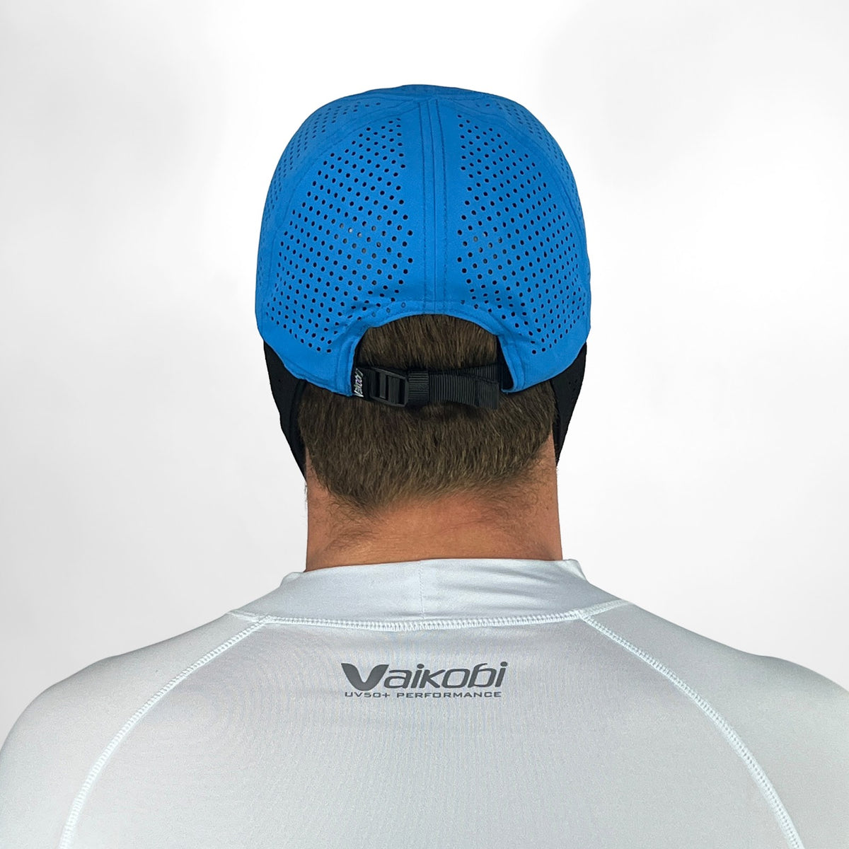 Vaikobi Surf Bump Hat Gen II – Cyan – back view