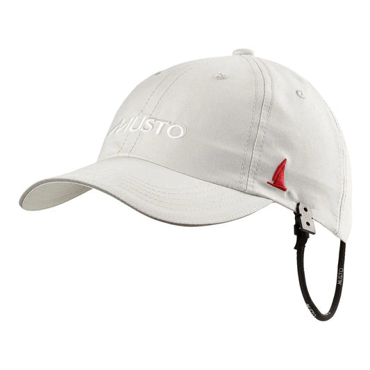 MUSTO ESSENTIAL FAST DRY CREW CAP  - PLATINUM