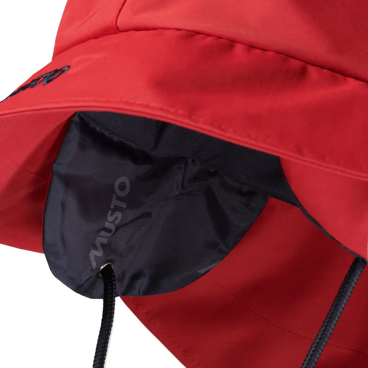 MUSTO BREATHABLE SOU'WESTER - RED