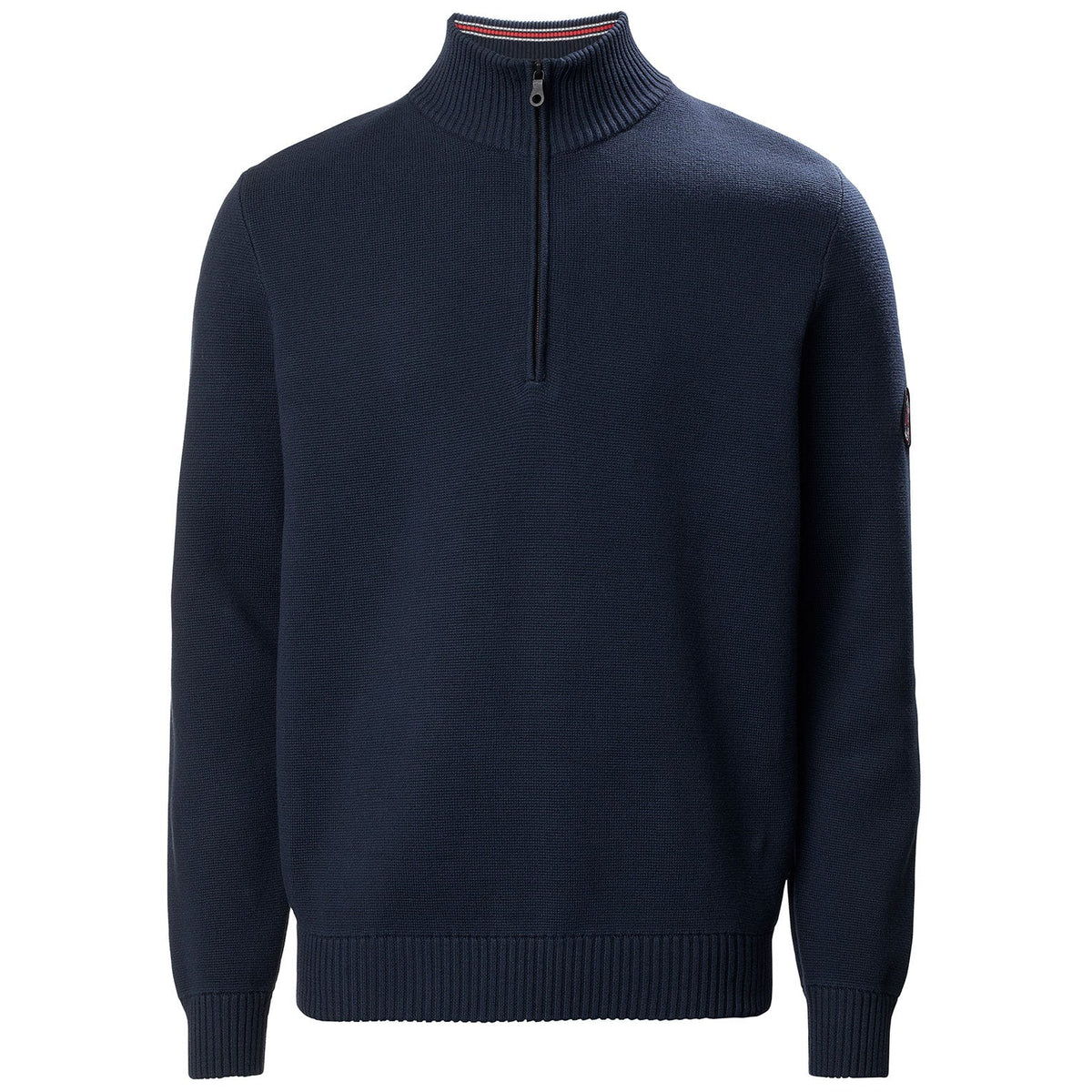 Musto Mens Milano Half-Zip Neck Knit - Navy - Size Small Only
