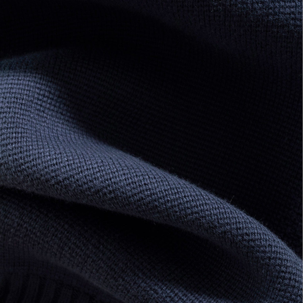 Musto Mens Milano Half-Zip Neck Knit - Navy - Size Small Only