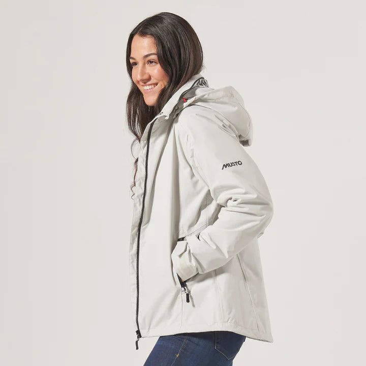 MUSTO WOMEN'S BR1 SARDINIA 2.0  JACKET - PLATINUM