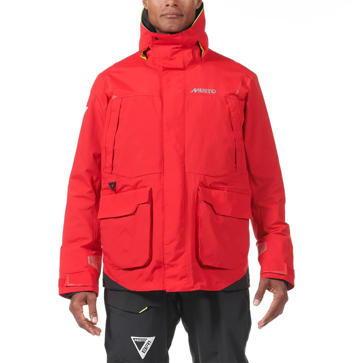 MUSTO MEN'S BR1 CHANNEL JACKET - RED