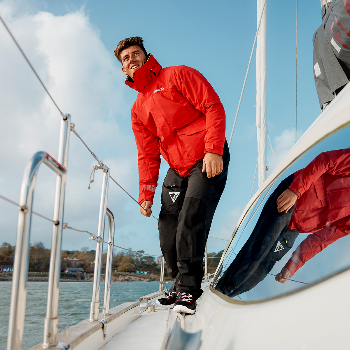 Musto Men's BR1 Channel Jacket - Red