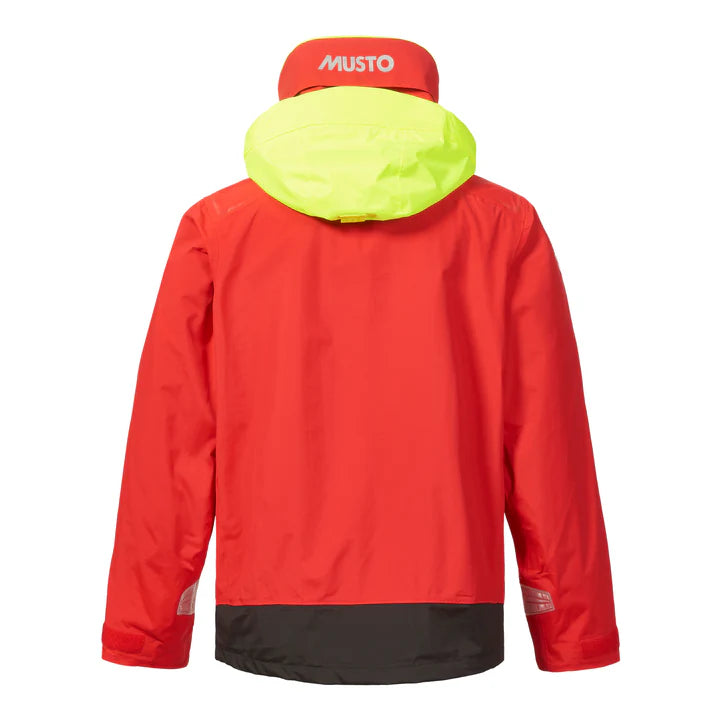 MUSTO MEN'S BR1 CHANNEL JACKET - RED