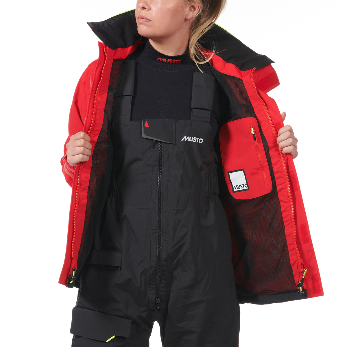 Musto Women's BR1 Channel Jacket - Red