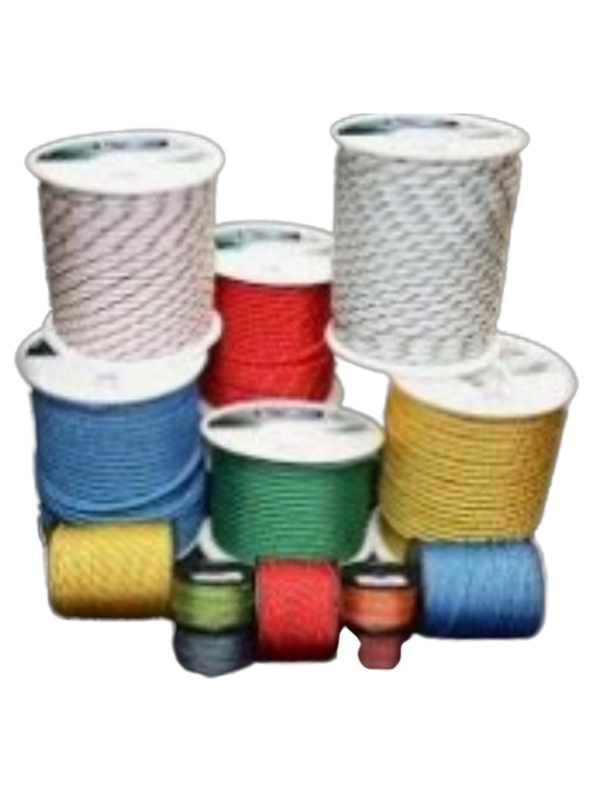 8MM IRB BOWLINE BRAID- BLUE - SOLD PER METRE