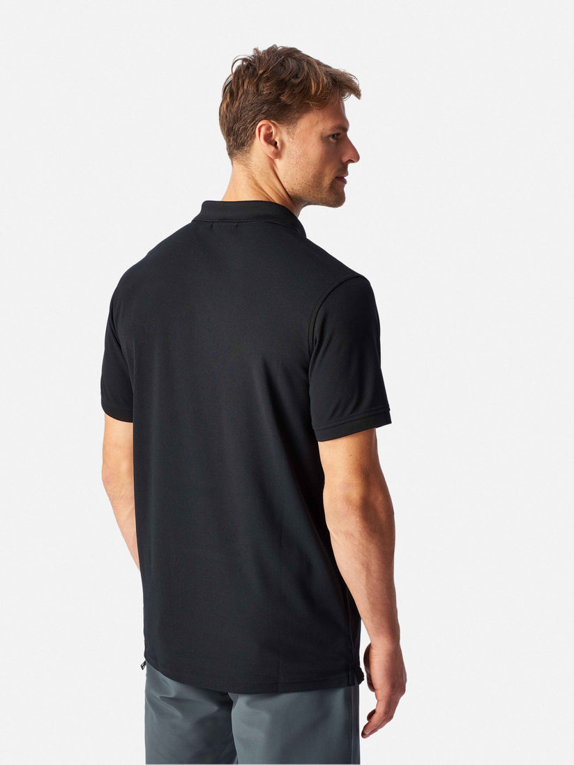 HENRI LLOYD DRI-FAST POLO - BLACK