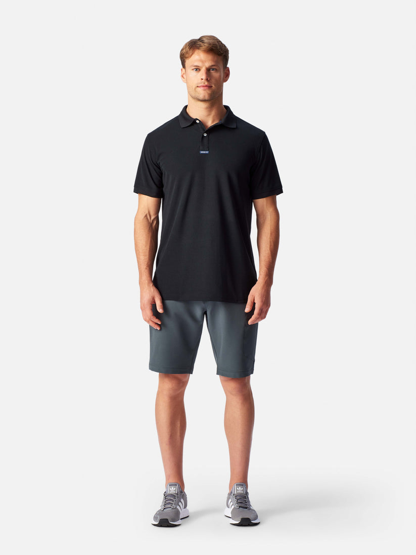 HENRI LLOYD DRI-FAST POLO - BLACK