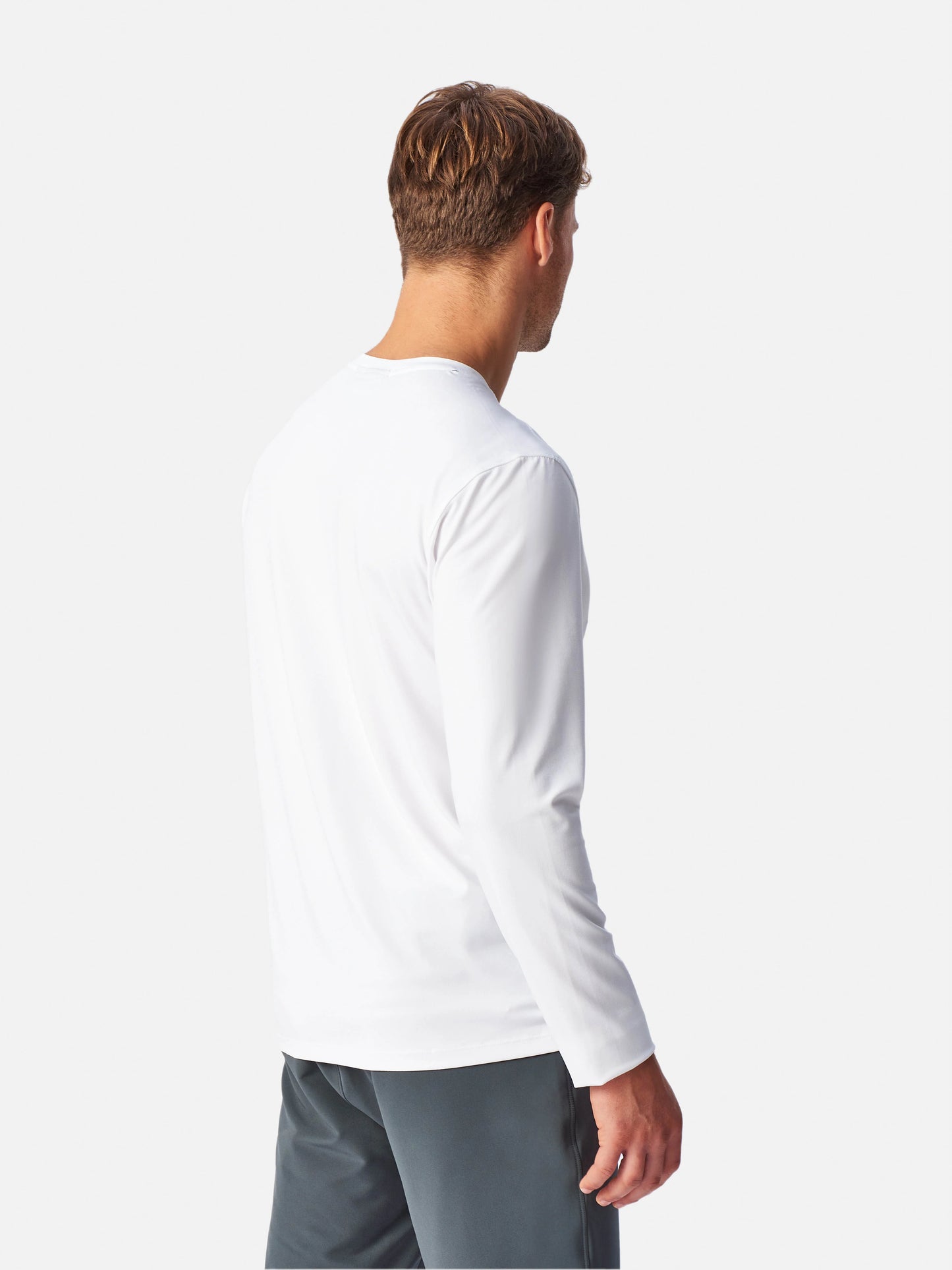 HENRI LLOYD DRI-FAST LONG SLEEVE TEE - WHITE
