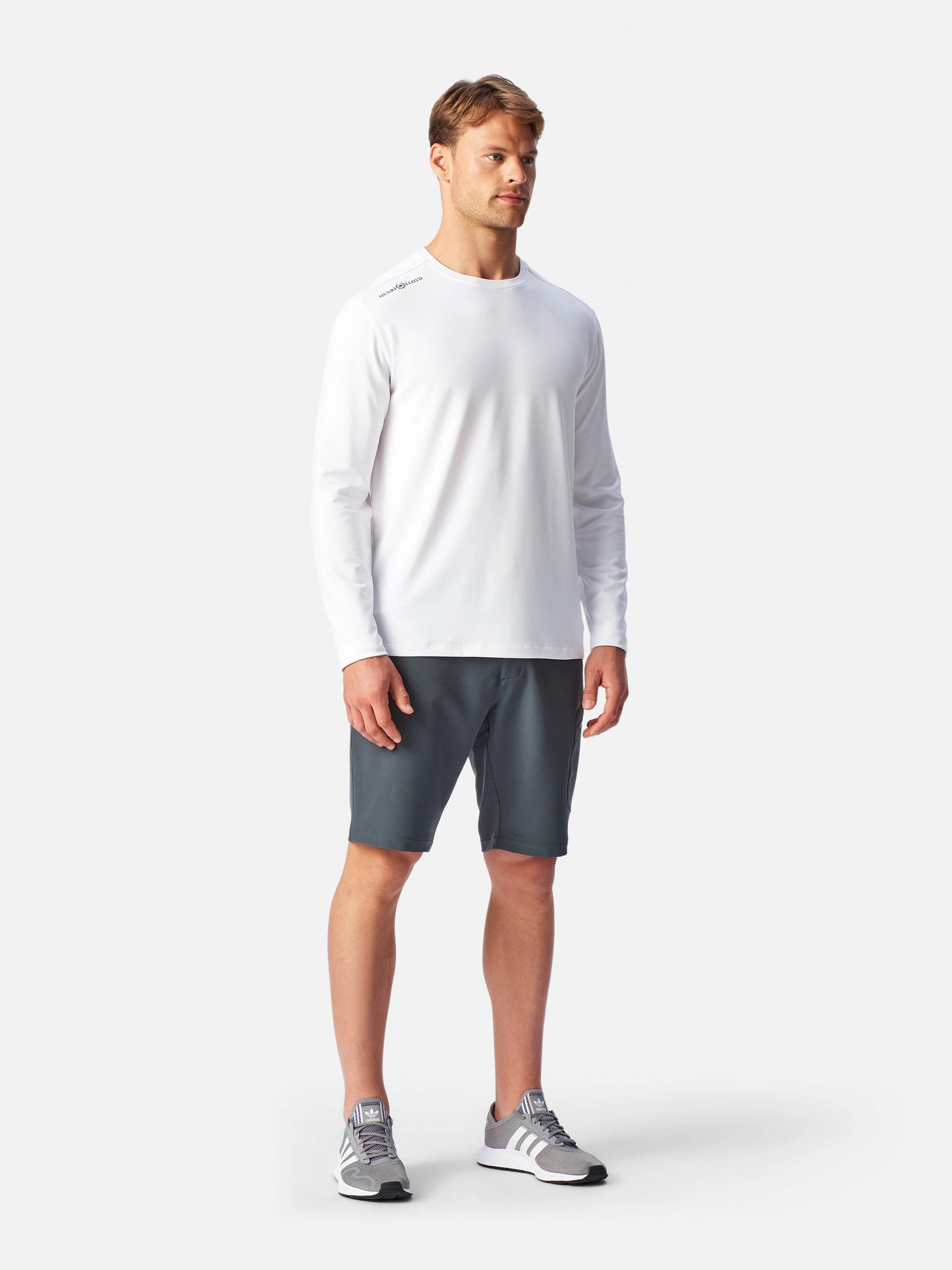 HENRI LLOYD DRI-FAST LONG SLEEVE TEE - WHITE