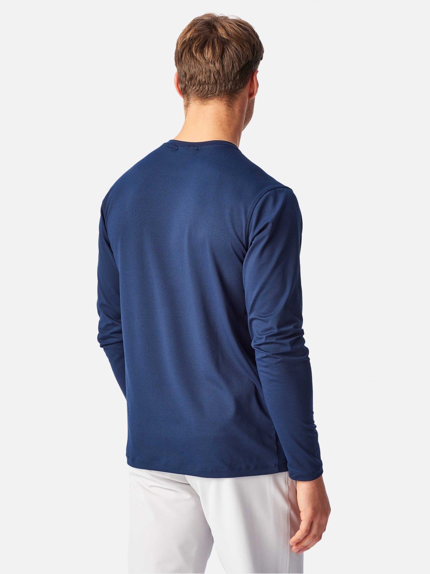 HENRI LLOYD DRI-FAST LONG SLEEVE TEE - BLUE
