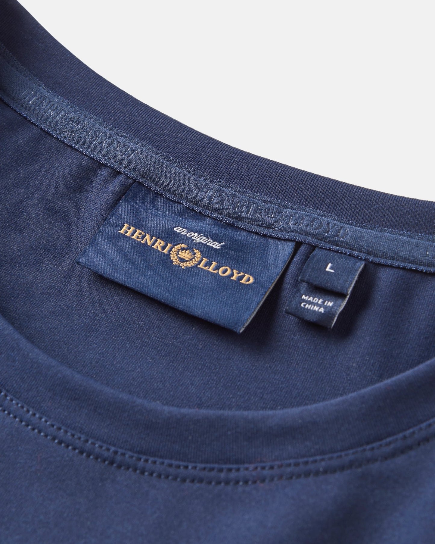 HENRI LLOYD DRI-FAST LONG SLEEVE TEE - BLUE